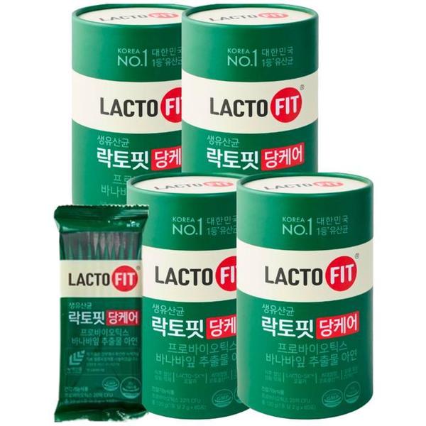 종근당건강 락토핏 당케어 60포 x4개 (8개월분) (S46622901)