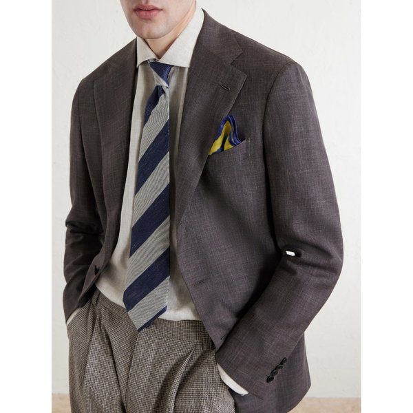 루비나찌 프린트 실크 트윌 포켓 스퀘어 46376663163091851