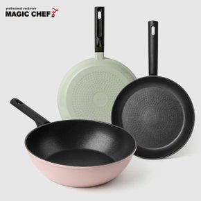 열효율좋은 알루미늄팬 인덕션 프라이팬 웍팬 궁중 튀김팬 28cm 4종
