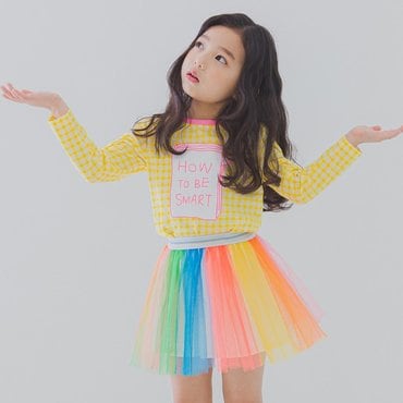 아이러브제이 레인보우 샤 스커트 JTSSK01