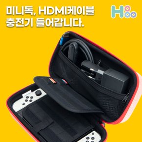 닌텐도 스위치 OLED 호환 가방 파우치 케이스 파스텔A1