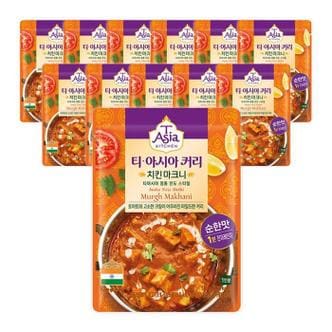 셀러허브 티아시아 치킨 마크니 커리 170G x 12개 (S9624507)