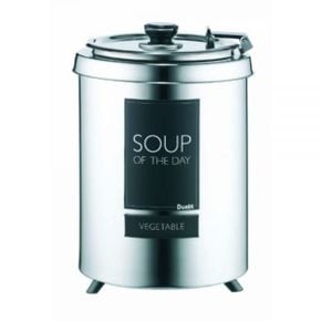 영국 듀얼릿 전기포트 Dualit 71500 Catering Soup Kettle 6 Litre Silver 1767099