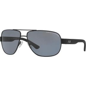 미국 알마니 시계 Armani Exchange Man Sunglasses Matte 블랙 Frame Grey Lenses 62MM 1682817
