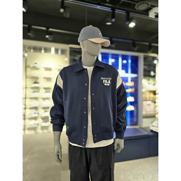 [파주점] 유니 카라 바시티 자켓 (FS2FTH1103X-DNA)