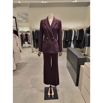 지고트 [파주점] 세트 더블 버튼 오픈 자켓 + 일자핏 팬츠 JR9A0JK721,JR9A0SL721