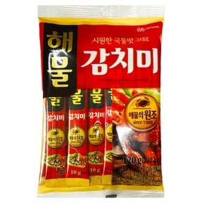 대상 해물감치미 120g x 1봉 (10gX12입) / 조미료