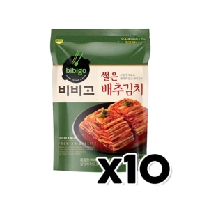 비비고 썰은 배추김치 200g x 10개