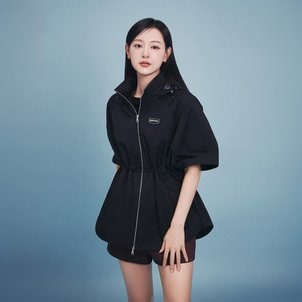 듀베티카 [공식] [25S/S] 에우리피데 오버(블랙)(여성 방풍자켓)