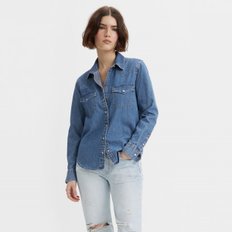 [LEVIS]여성 얼티미트 웨스턴 데님셔츠(86832-0018)