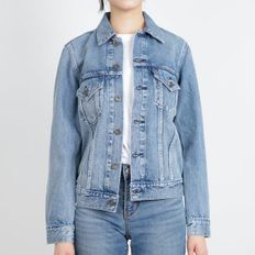 리바이스 여성 청자켓 LMC 스트롱 숄더 트러커 미디엄블루  A03210000_P387195996