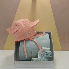 블루독베이비 MN)슈크림7부우주보,양말 선물세트(45170-041-14+45170-011-07)