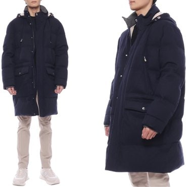 브루넬로쿠치넬리 24FW 남성 울 플란넬 다운 롱패딩 (MM4631827 CGD16 24F)