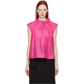 핑크 더 매지션 탱크탑 THE MAGICIAN TOP - WW COTTON SILK CERISE