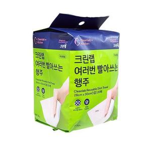 20매 행주 빨아쓰는 여러번 매직크린