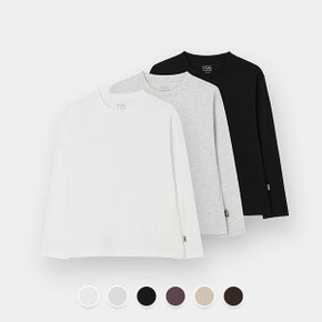 03025915 베이직 긴팔 티셔츠 3팩