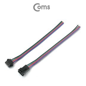 제작용 전원 연장 점퍼선 케이블 데이터 전송 4P Red/Black/Green/Blue 30cm