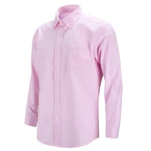 레디핏 옥스포드 분홍 핑크색 긴소매 버튼다운 캐쥬얼셔츠