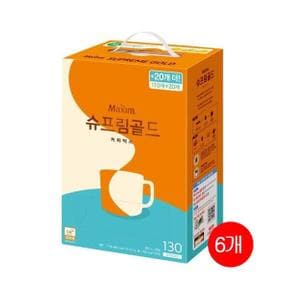 맥심 슈프림골드 커피믹스 130Tx6개