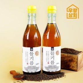 [우량상회] 저온압착 깨끗한 방앗간 들기름 350ml