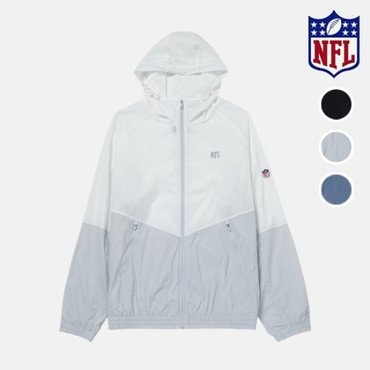 NFL 엔에프엘 남녀공용 스포츠 러닝 윈드브레이커 후드 집업 자켓 F222UJK201(정상149,000원)