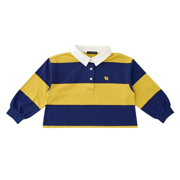 [여주점] [오프라벨 여주점] 블루독 (YE) 럭비크롭티셔츠 (24A15-330-54)