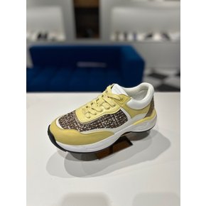 [파주점] Tweed sneakers(yellow)_DG4DA23523YEW