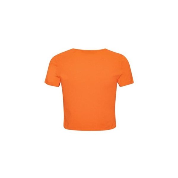 반팔 티셔츠 ROTW241PRTS028OR VIBRANT ORANGE DOM
