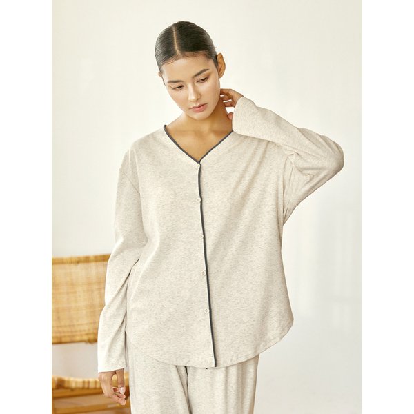 푸딩 리오셀 기모 파자마 세트