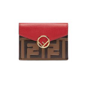 여성 F is Fendi 마이크로 트리폴드 지갑 RED  FENZ2Z4DRED 4779209