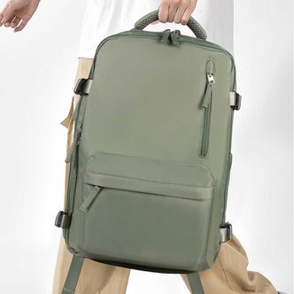 오너클랜 남녀 공용 해외 여행 커플 백팩 코디 공항 패션 가방