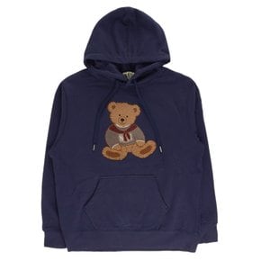 마리떼 BOUCLE DOODLE BEAR HOODIE MFG44FHD108-NVY