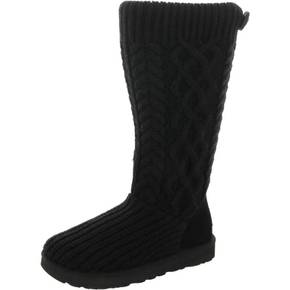 4230688 Ugg Cardi Womens Cable Knit Comfort Knee-High Boots