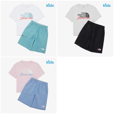 노스페이스키즈 NT7UR27 키즈 브리즈라이트 크루 세트 KS BREEZELITE CREW SET
