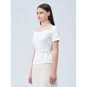 데비카 시어 하트넥 티