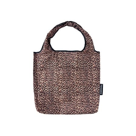 투아모 Portable Folding Eco Bag 휴대용 접이식 장바구니 에코백_LEOPARD 레오파드