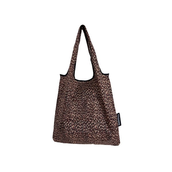 Portable Folding Eco Bag 휴대용 접이식 장바구니 에코백_LEOPARD 레오파드