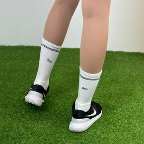 여성 골프양말 여자 쿠션 논슬립 중목 양말