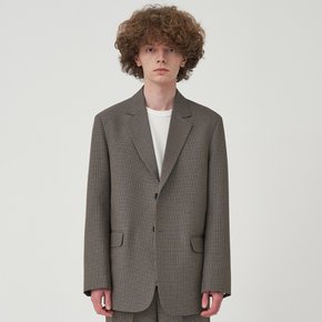 HOUND CHECK SINGLE BLAZER_CHECK