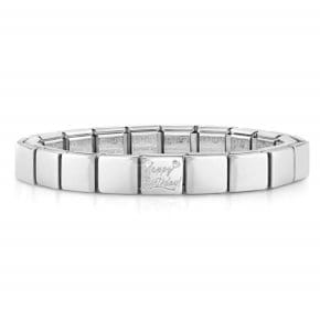 팔찌 GLAM (글램) BRACELET with 1 symbol carbon Cubic 239101 (택1)