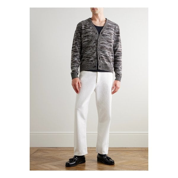 미스터 피 골지 스트레치 오가닉 코튼 저지 탱크 탑 블랙 1647597349285881