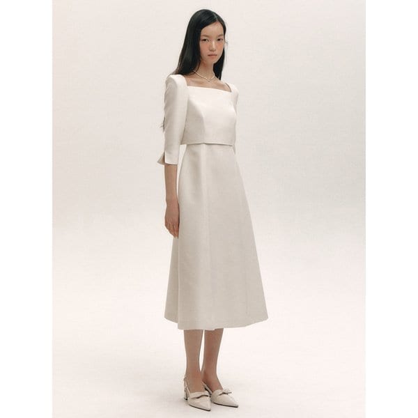 [단독] Essential Overlay Dress(3color)