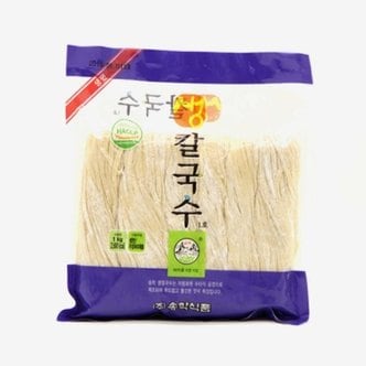  손반죽한 듯 쫄깃한 생칼국수(송학) 1kg (W98272C)