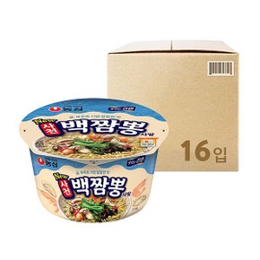 [농심]사천 백짬뽕 사발 (75g x 16개)