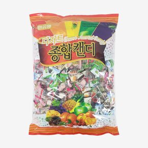 한양제과 대용량 디져트종합캔디 2.2kg 업소용사탕 옛날사탕 추억의사탕