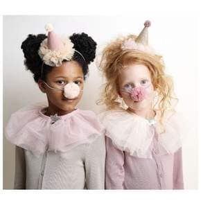 Pierrot Party Collar-Rose