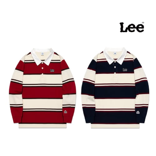 Lee Kids 키즈 보더 싱글 카라 티셔츠 LK2503LT14