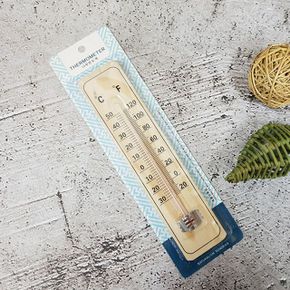 고급 나무온도계 수은온도계 온습도계 수온계 실내온도계