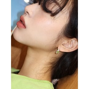 MOMO Earrings (Pixie) 모모 스퀘어 링 귀걸이 (실버 925)