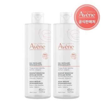 아벤느 [아벤느공식] 미셀라로션 클렌징 워터 400ml 2개